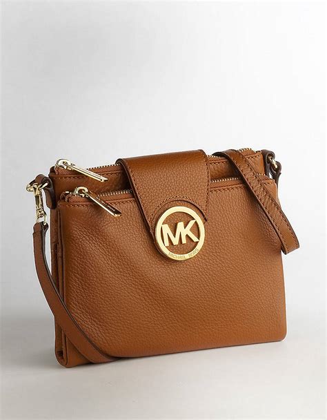 does mk use real leather